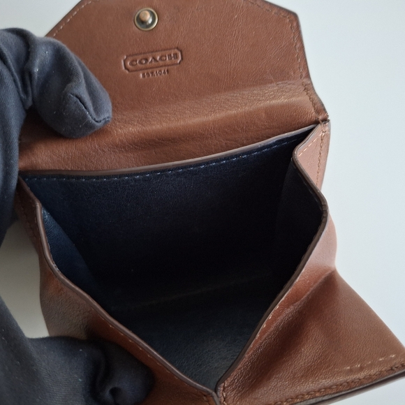 Coach Brown Leather Wallet - Picture 5 of 8